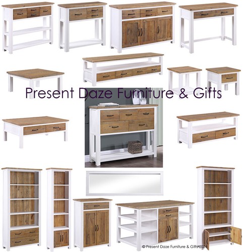 Pinewood white reclaimed - white, &