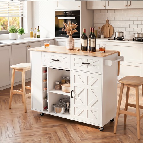 Kitchen island with side - island,